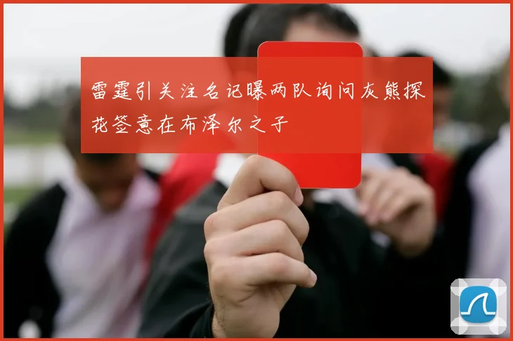 雷霆引关注名记曝两队询问灰熊探花签意在布泽尔之子